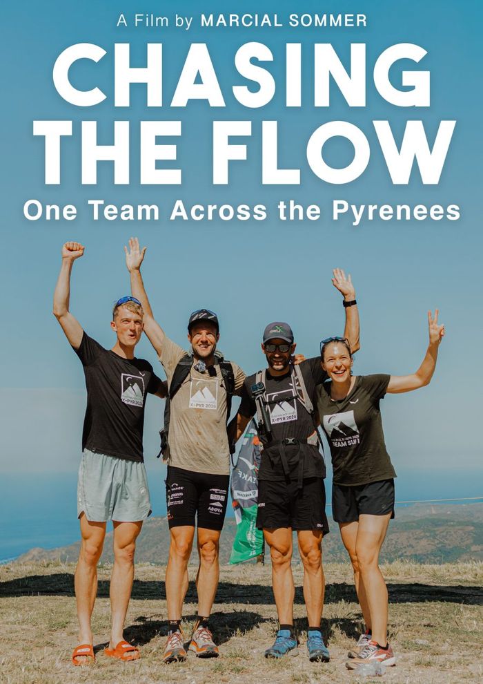 Filmplakat Chasing the Flow – One Team Across the Pyrenees